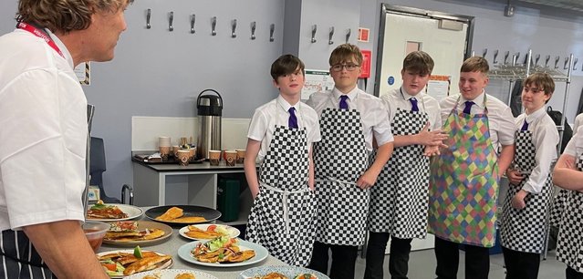 All sainsts fish filleting and  cooking lesson