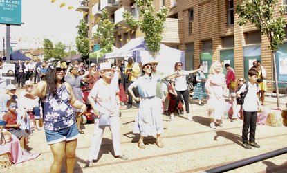 artsdepot-supporting West Hendon Arts & Culture to produce an outdoor festival uniting communities in a new housing development