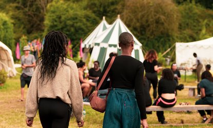 Black Girls Hike at the Green and Away day - photo by Laurelle