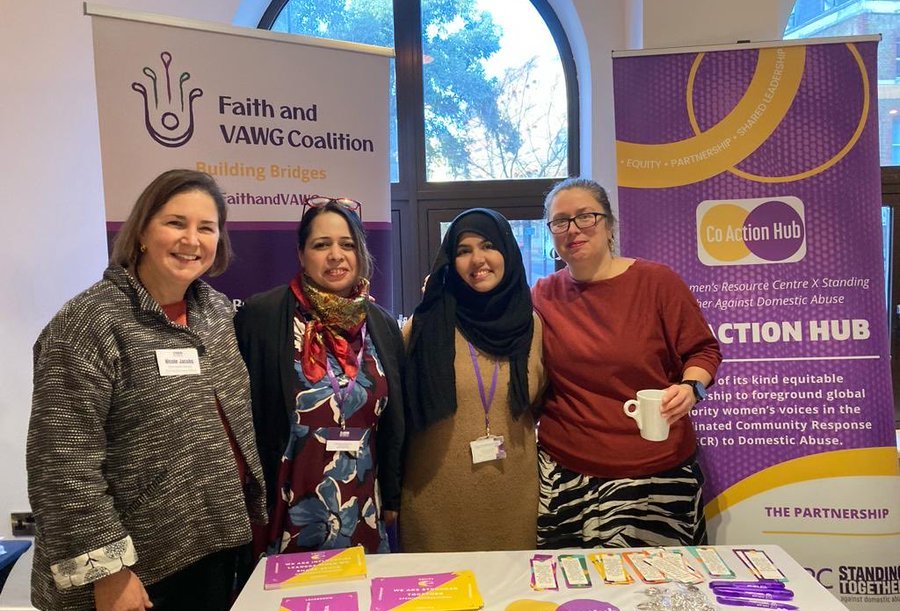 Standing Together Against Domestic Abuse-The Coaction Hub met with the Domestic Abuse Commissioner at a recent conference and discussed our work