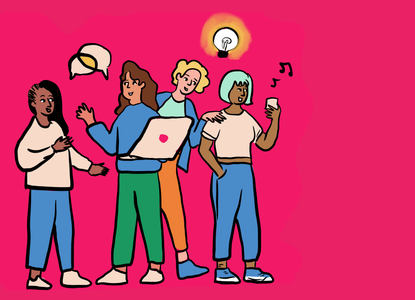 Youth-Led Creativity illustration