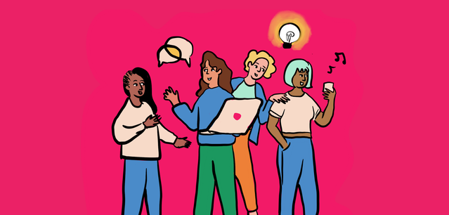 Youth-Led Creativity illustration