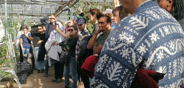 Esmée away day at OrganicLea