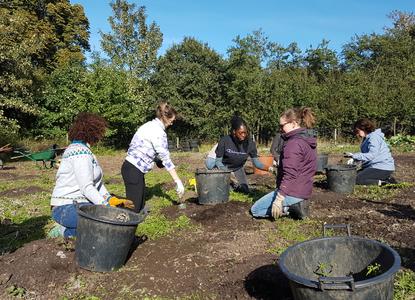 Esmée team at OrganicLea