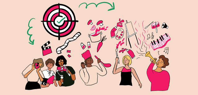 Youth-Led Creativity illustration