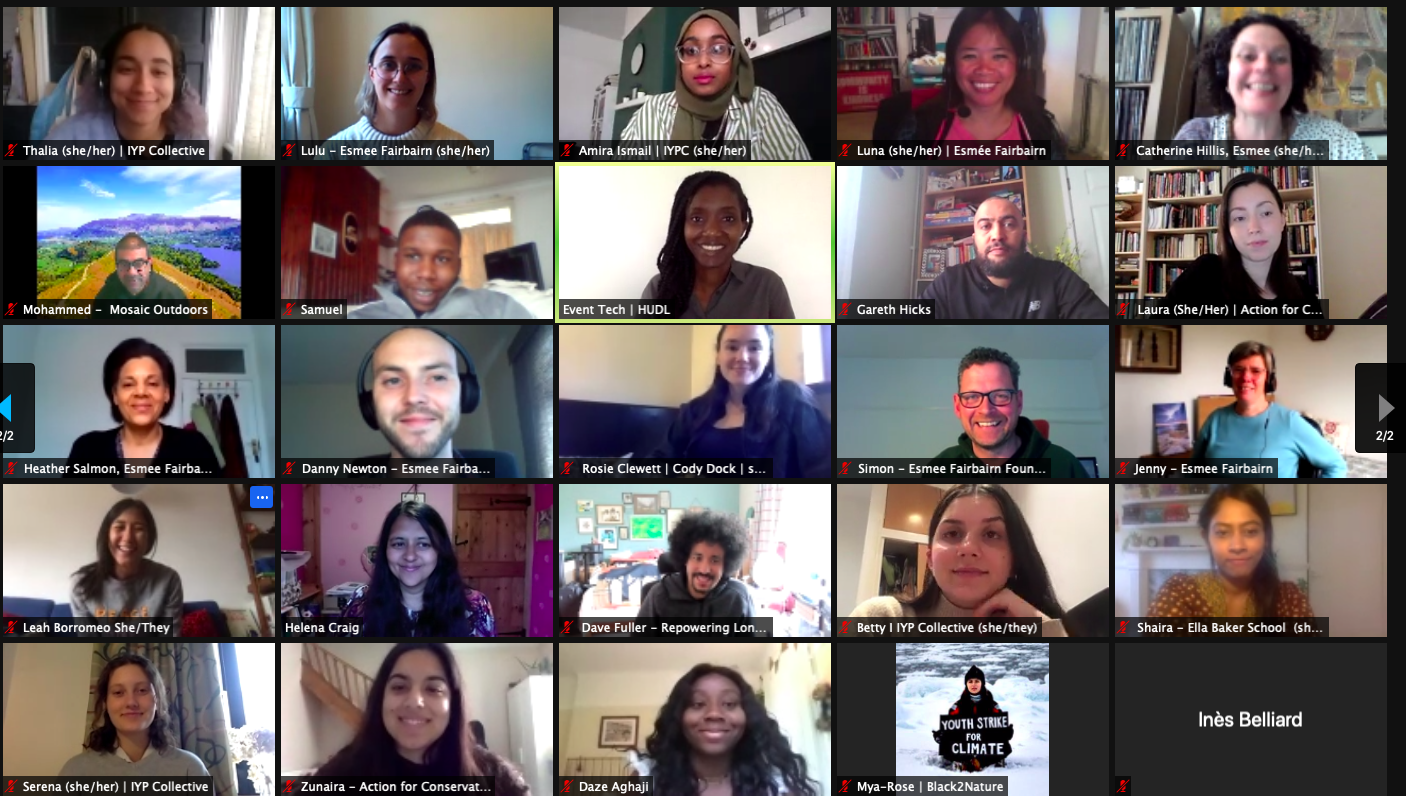 Hackathon to address the lack of diversity in the environment sector