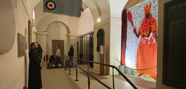 Still Standing by Victor Ehikhamenor, St Paul's Cathedral - Image credit: Igwatala