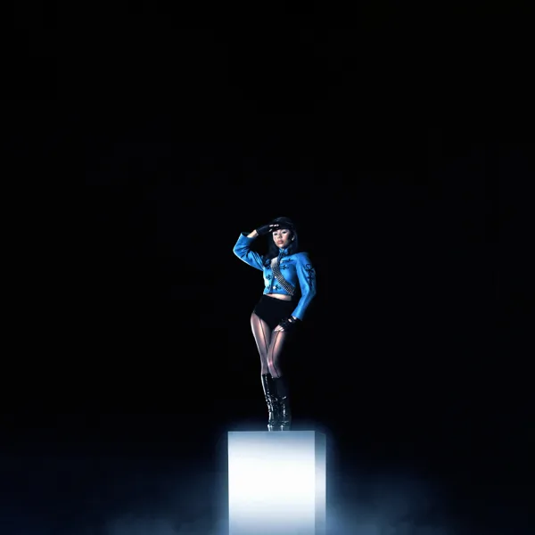 Cover art for Burning Blue — Mariah the Scientist