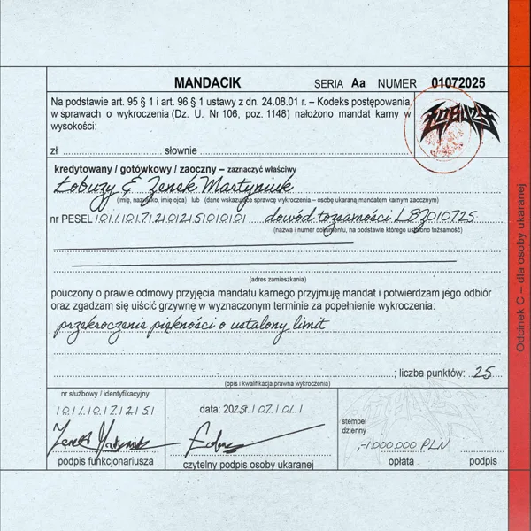 Cover art for Mandacik — Łobuzy, Akcent & Zenon Martyniuk