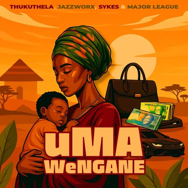 Cover art for uMA weNGANE — Thukuthela, Jazzworx, Sykes & Major League DJz